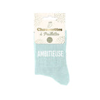 Chaussettes paillettes ambitieuse