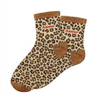 chaussettes paillettes léopard Amour