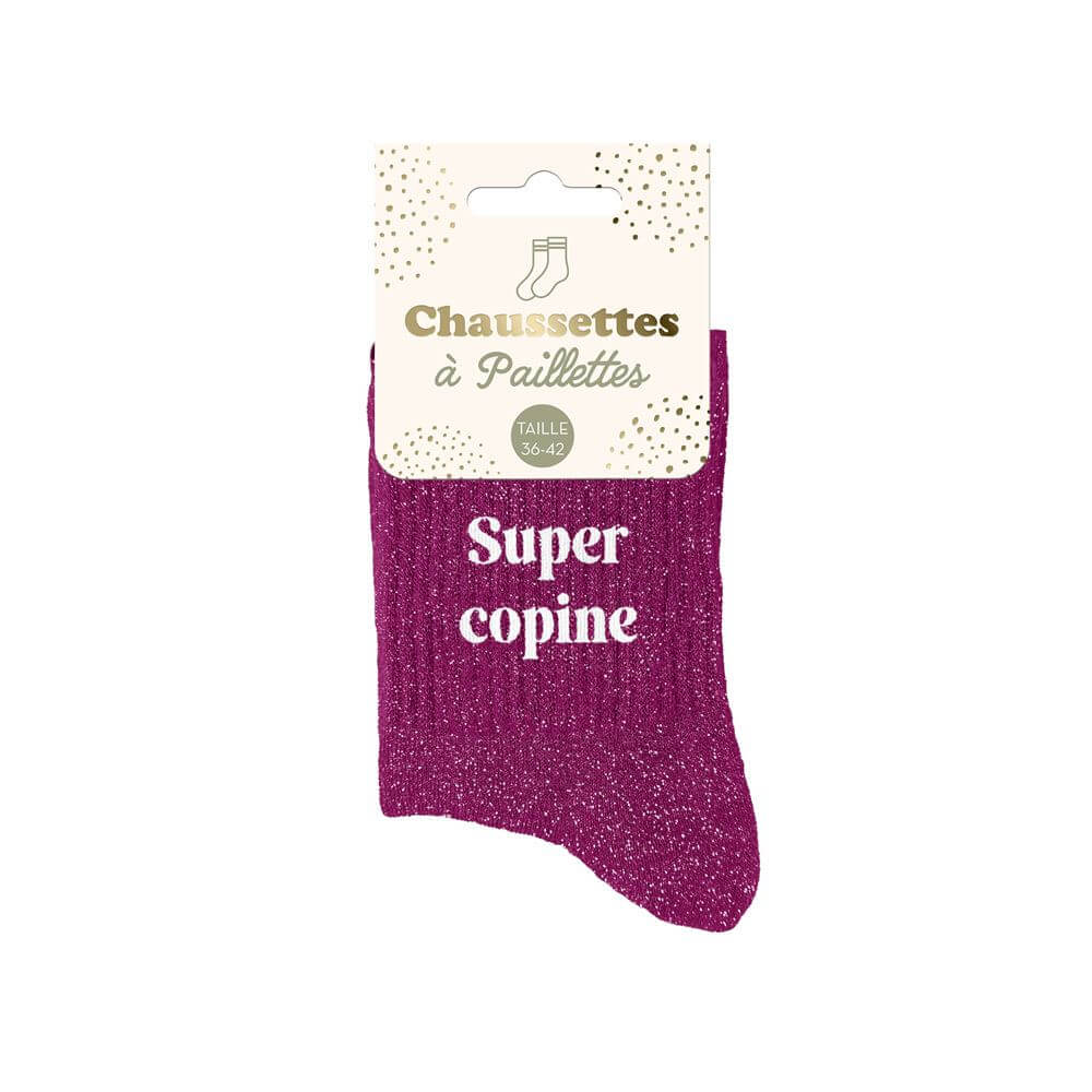 chaussettes Super copine