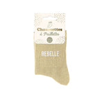 Chaussettes à paillettes Rebelle