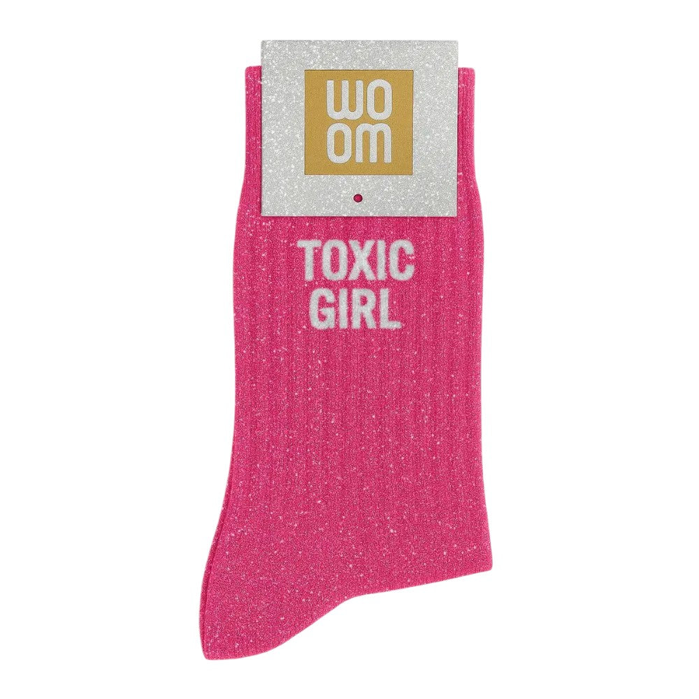 chaussettes à paillettes Toxic Girl Woom