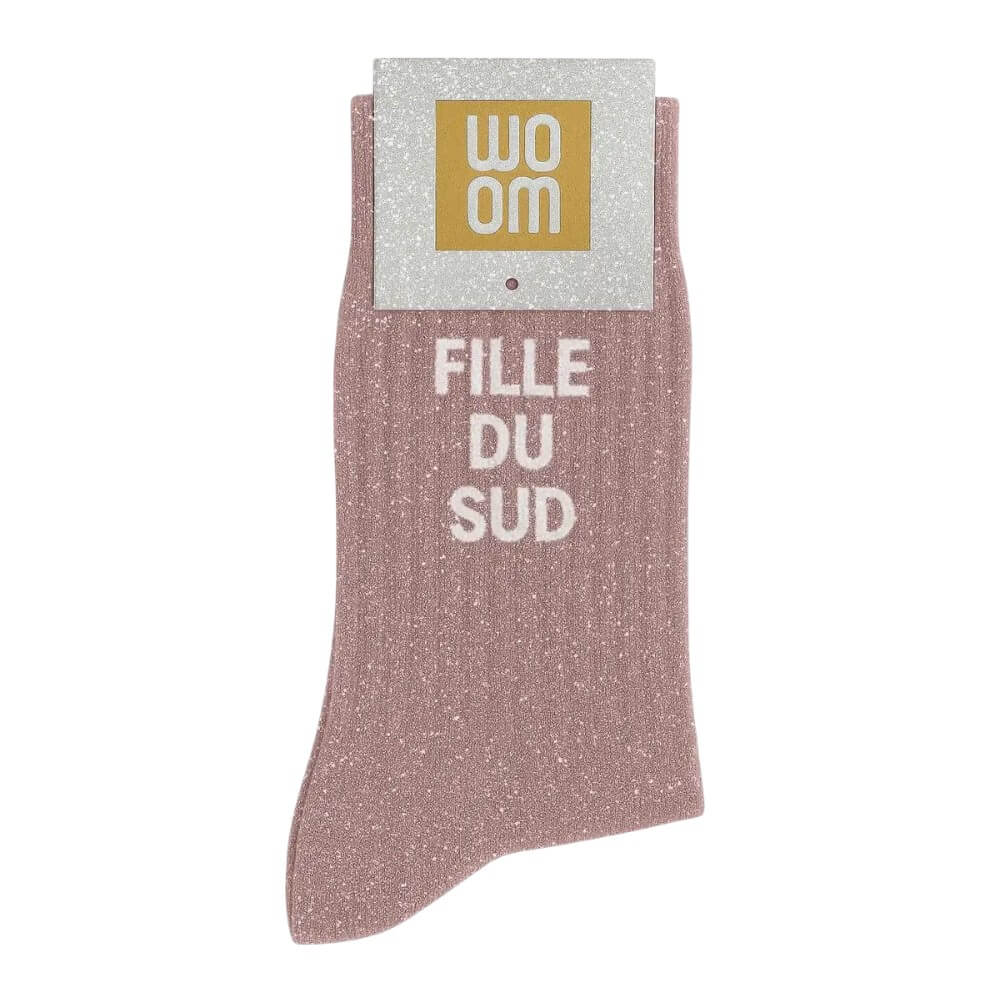 chaussettes à paillettes Fille du sud Woom