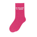 chaussettes à paillettes Meilleure maman Woom