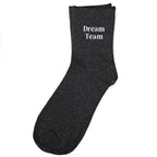 chaussettes paillettes brodées Dream Team