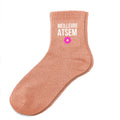 chaussettes à paillettes Meilleure ATSEM