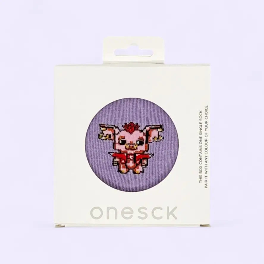 chaussettes animal Cochon punk sous carton