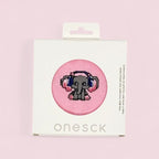 chaussettes animal dj éléphant sous carton