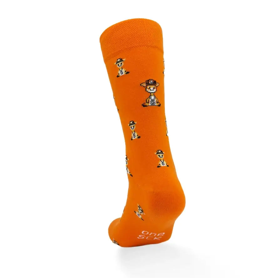 chaussettes animal Girafe Hip-hop
