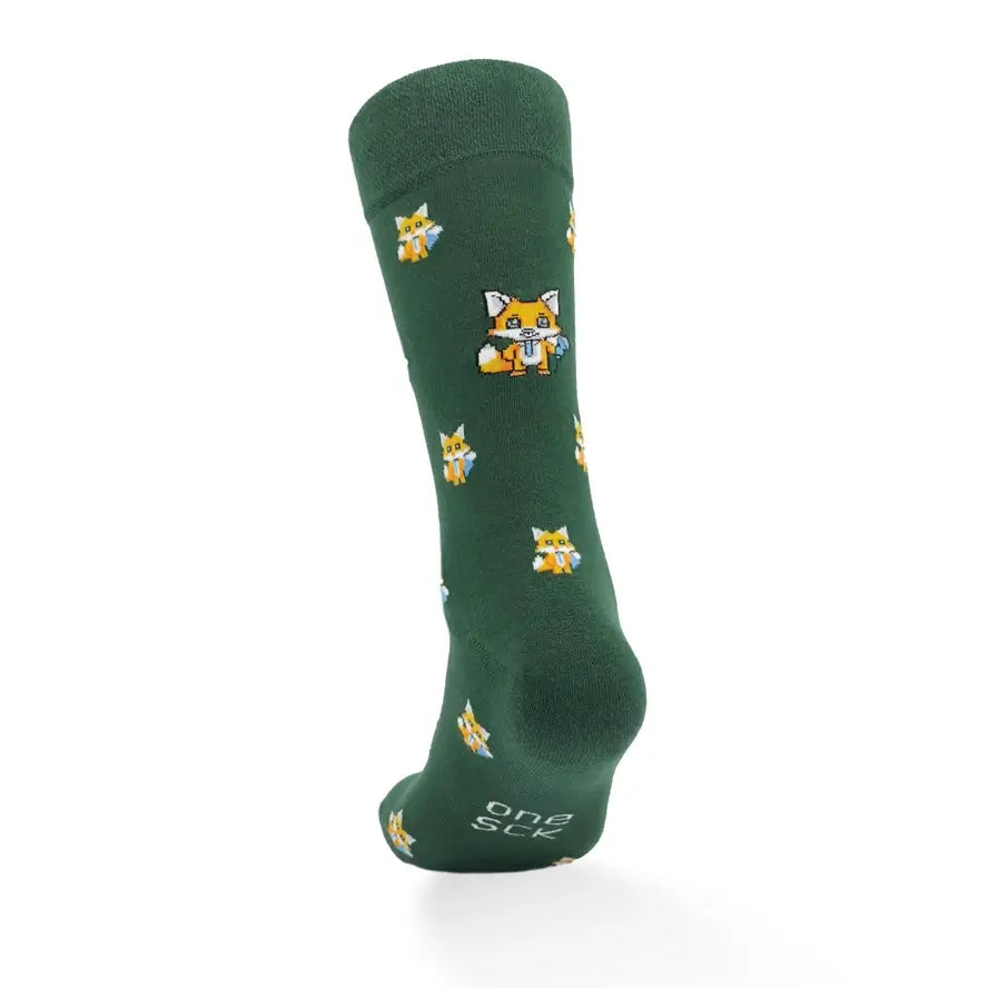 chaussettes animal Renard pop star