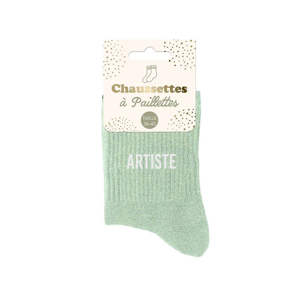 chaussettes artiste