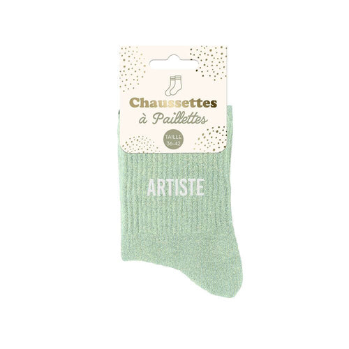 chaussettes artiste