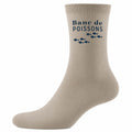 chaussettes banc de poissons