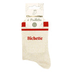 chaussettes bichette à bandes