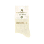 chaussettes blondinette