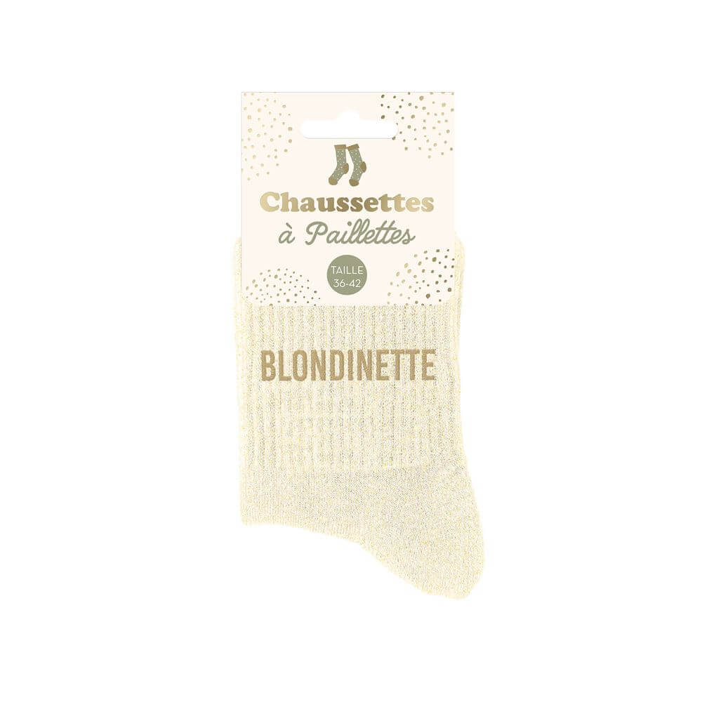 chaussettes blondinette