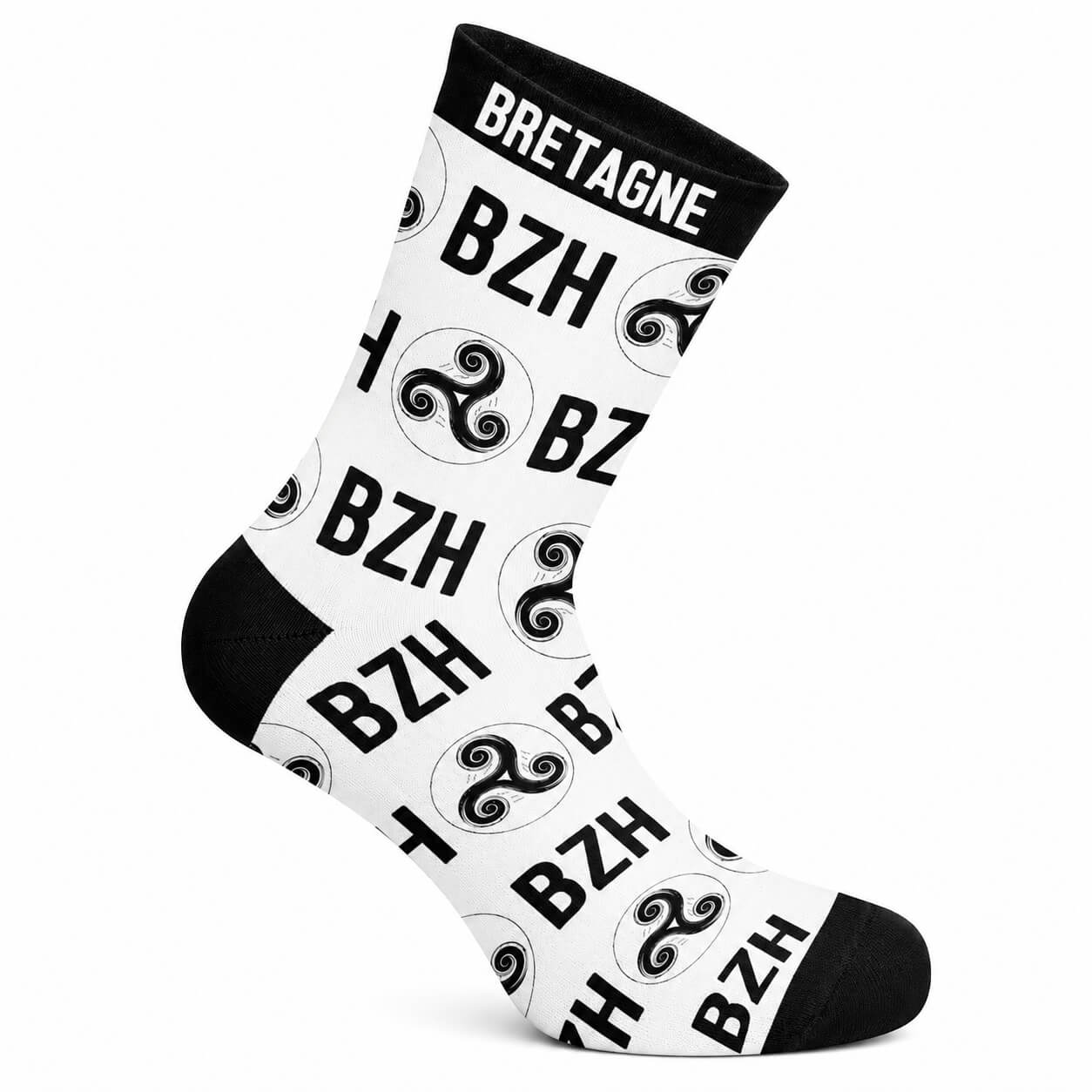 Chaussettes BZH triskel