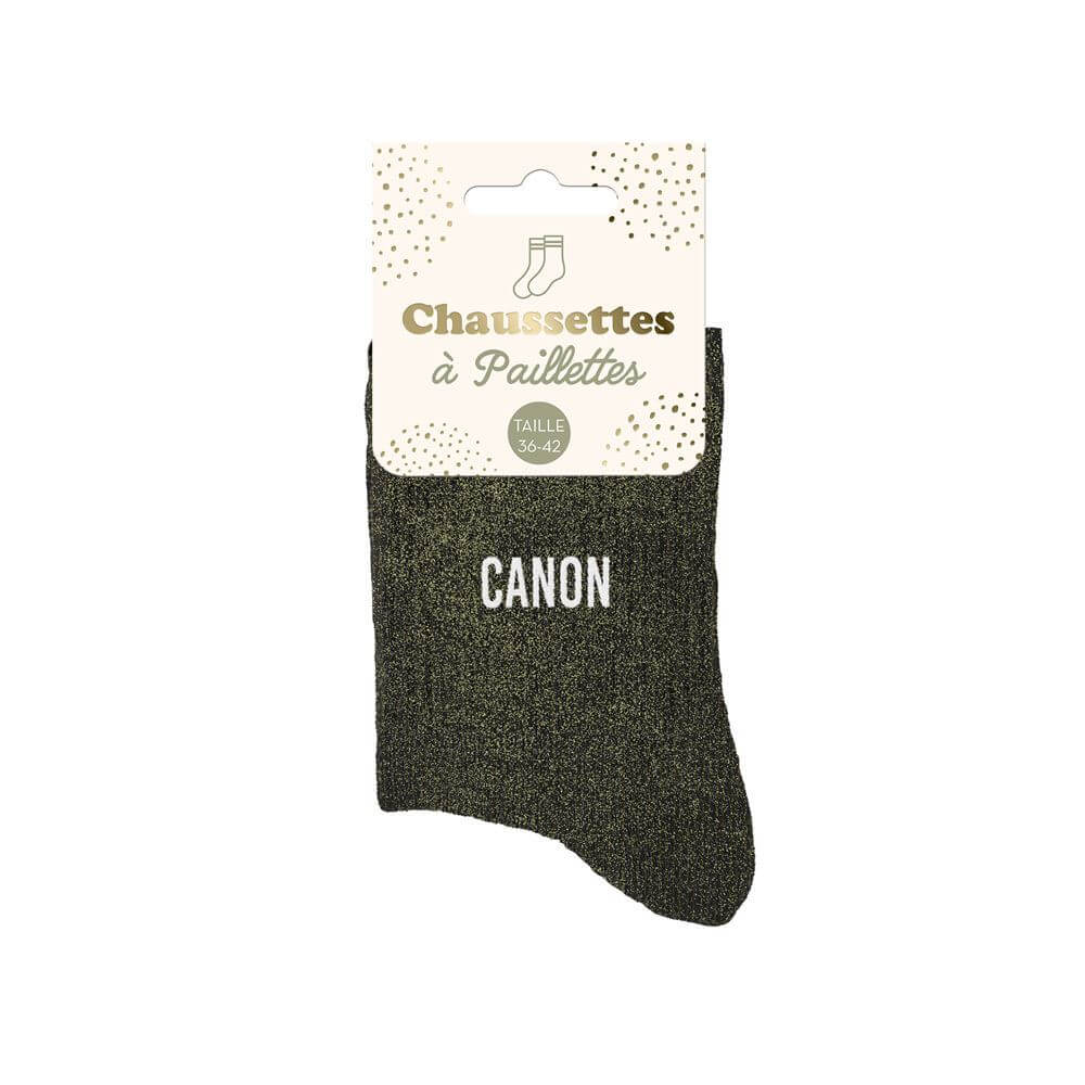 chaussettes canon