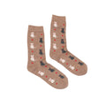 Chaussettes motifs chat