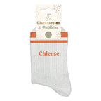 chaussettes Chieuse à bandes