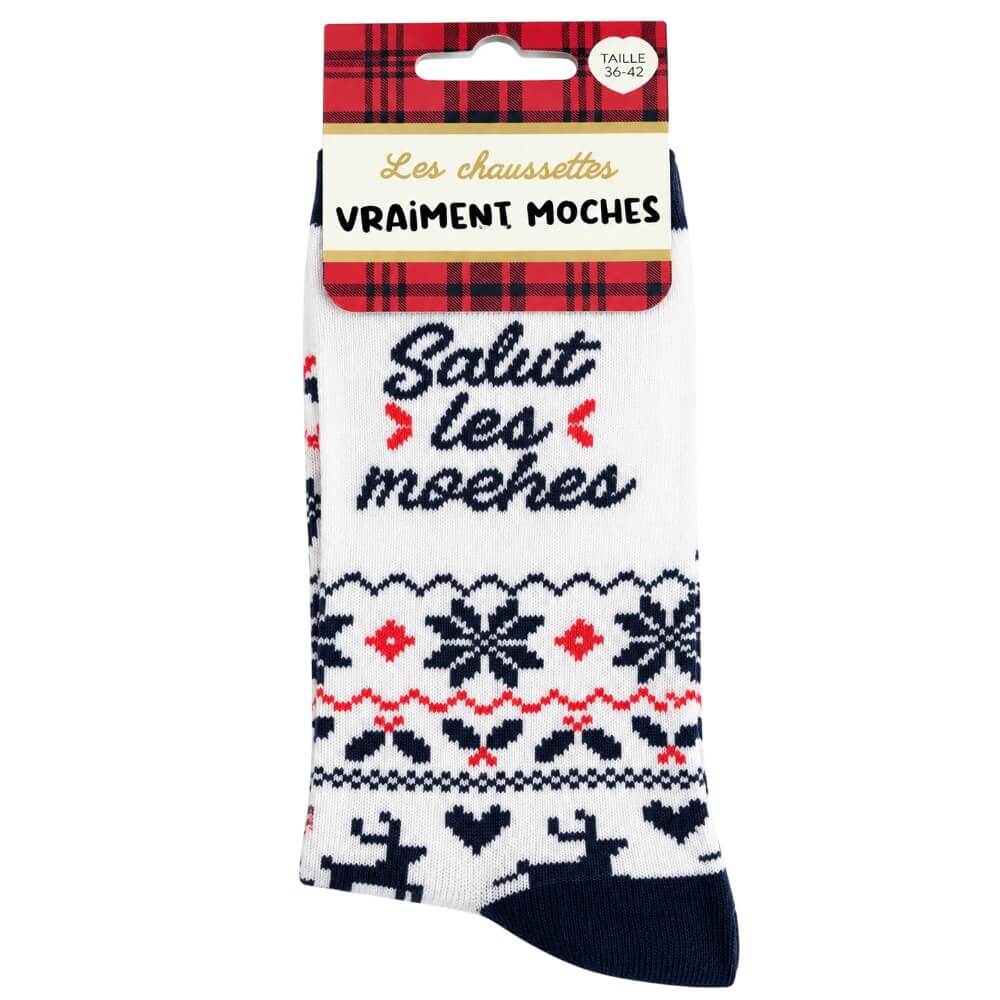 Chaussettes de Noël Salut les moches