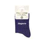 Chaussettes à paillettes Dinguerie
