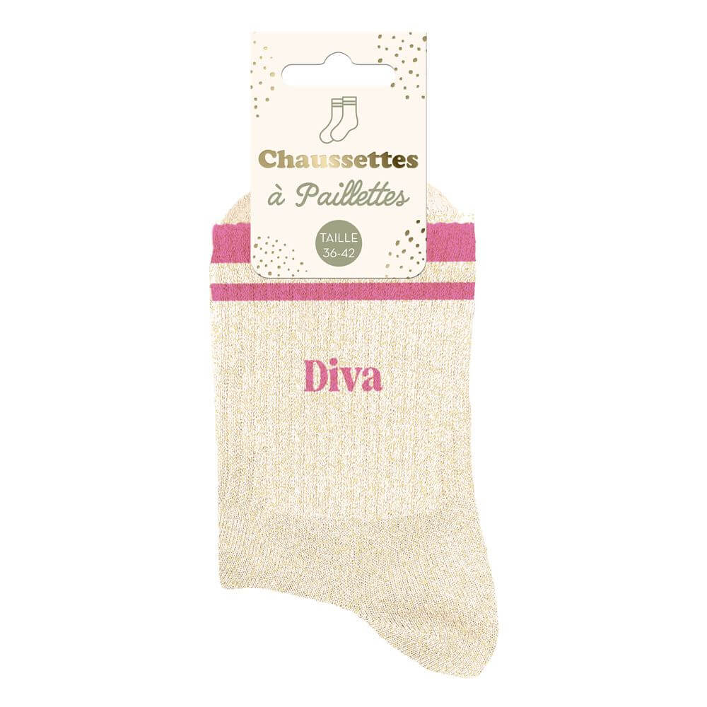chaussettes Diva à bandes