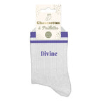 chaussettes Divine à bandes