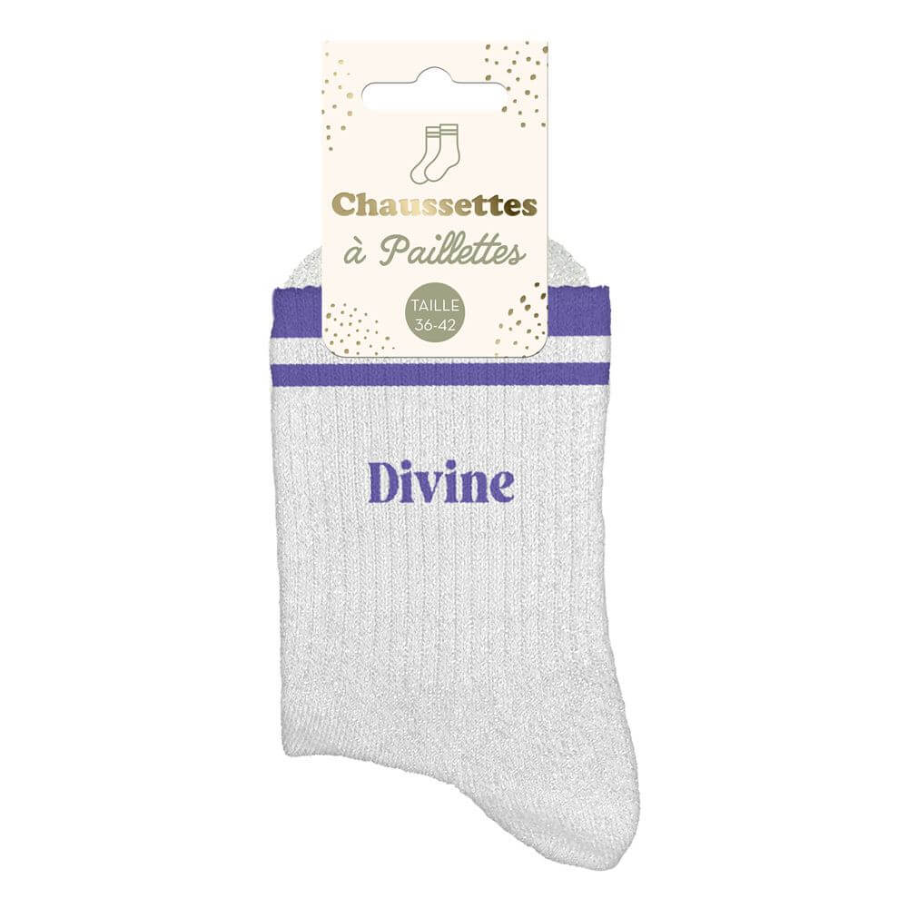 chaussettes Divine à bandes