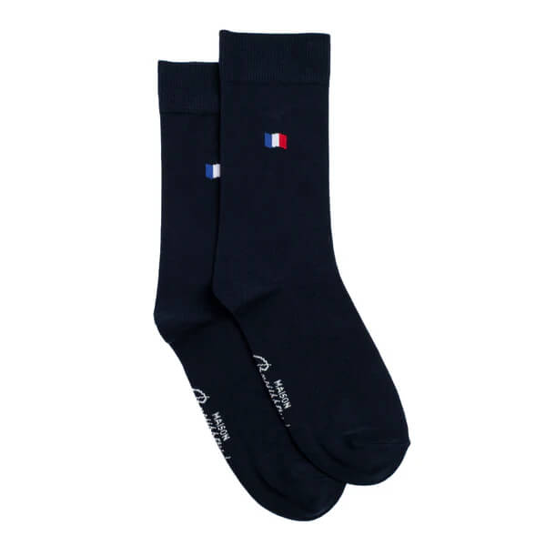 chaussettes drapeau français