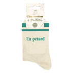 chaussettes En pétard à bandes