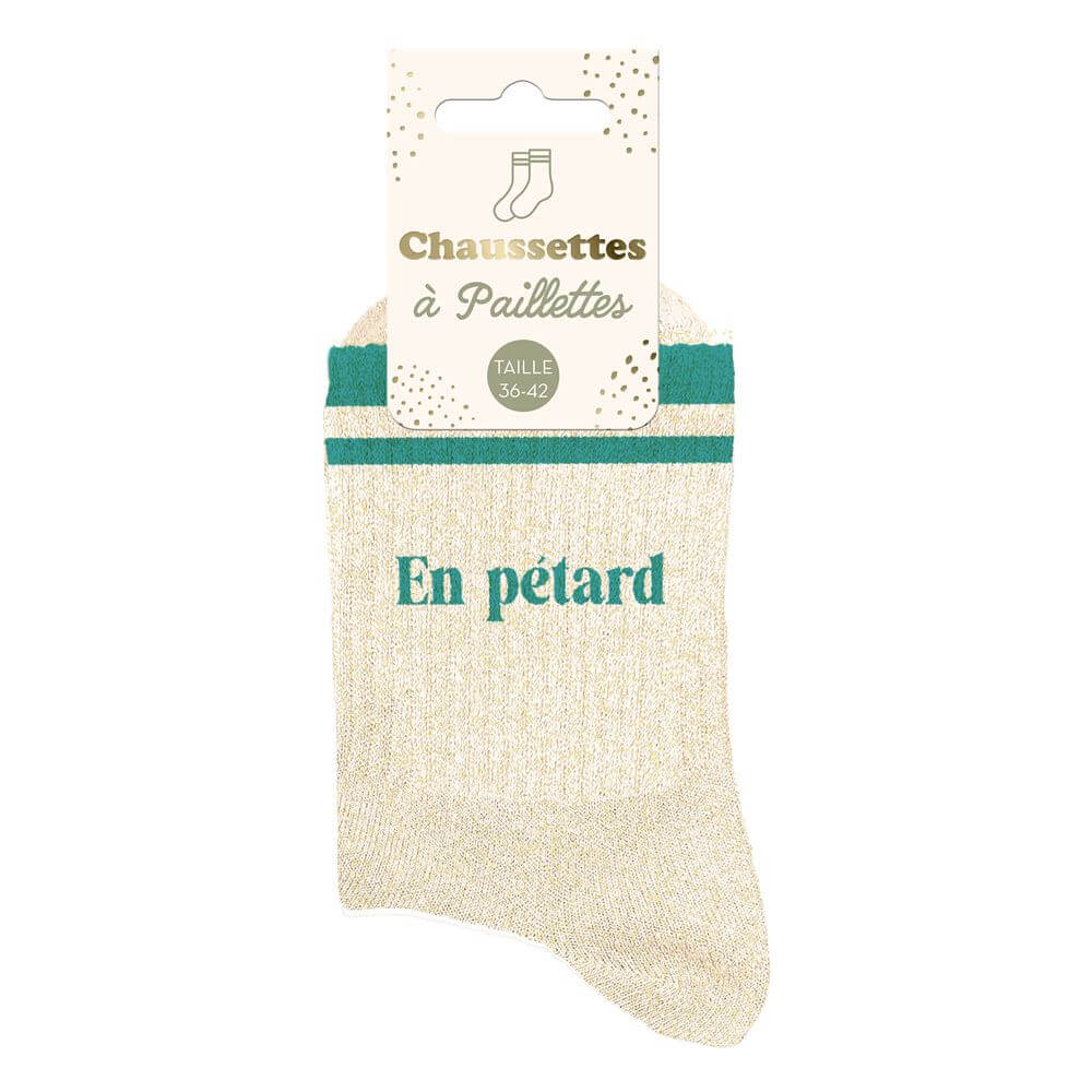 chaussettes En pétard à bandes