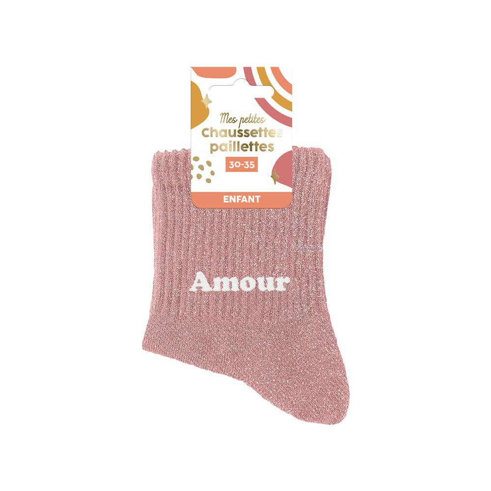 chaussettes enfant amour 6-10 ans