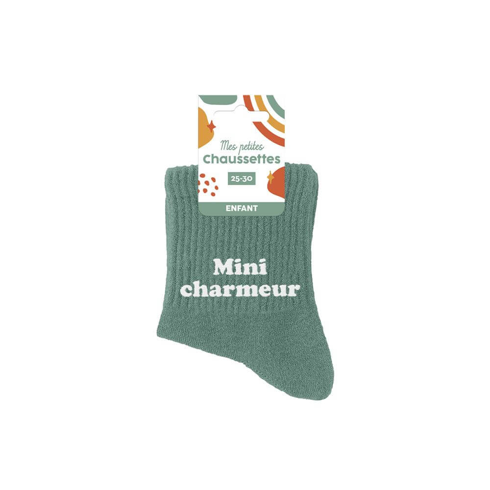 chaussettes enfant mini charmeur