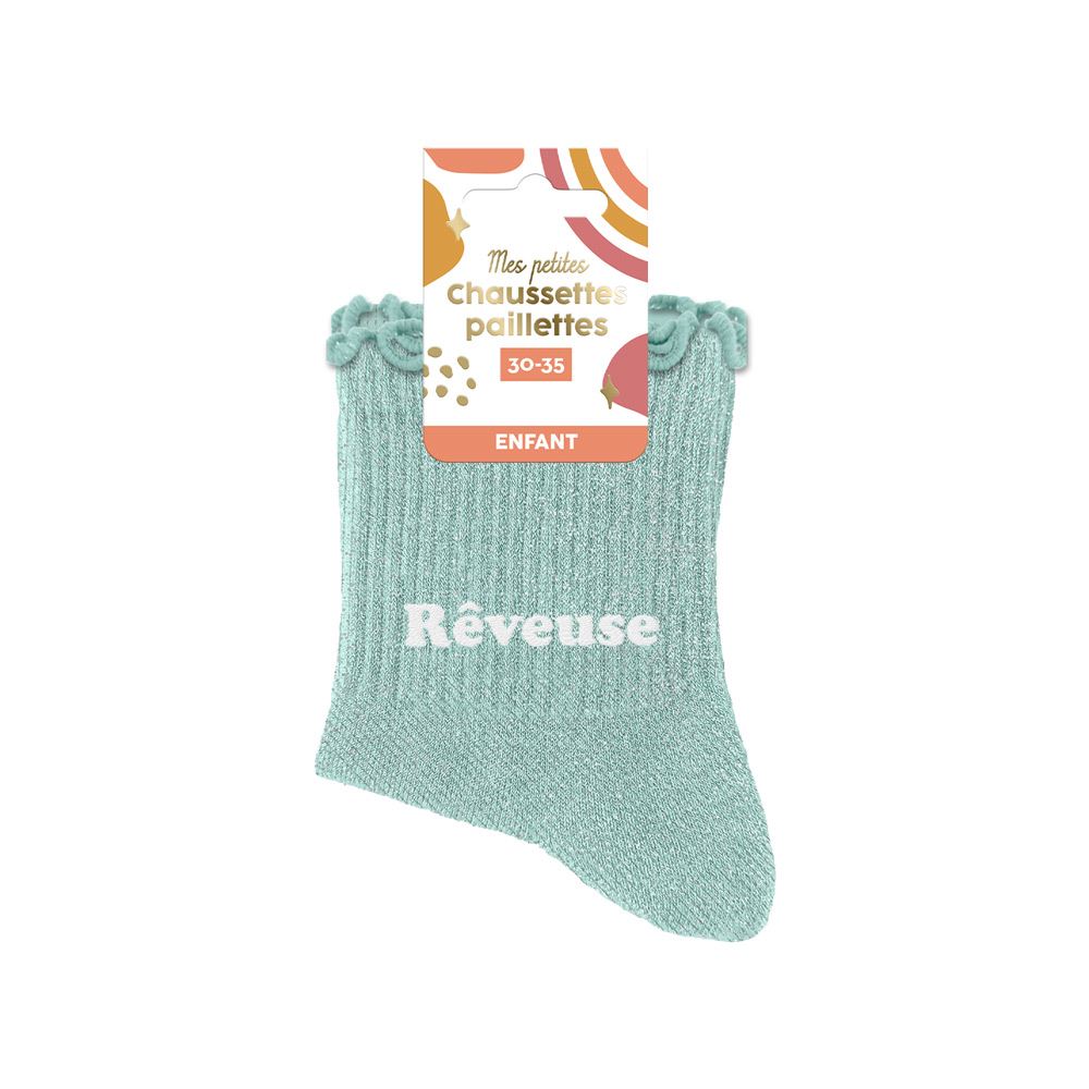 chaussettes enfant rêveuse