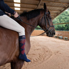 chaussettes équitation Maison Broussaud portée