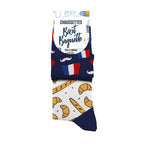 chaussettes fantaisie béret baguette