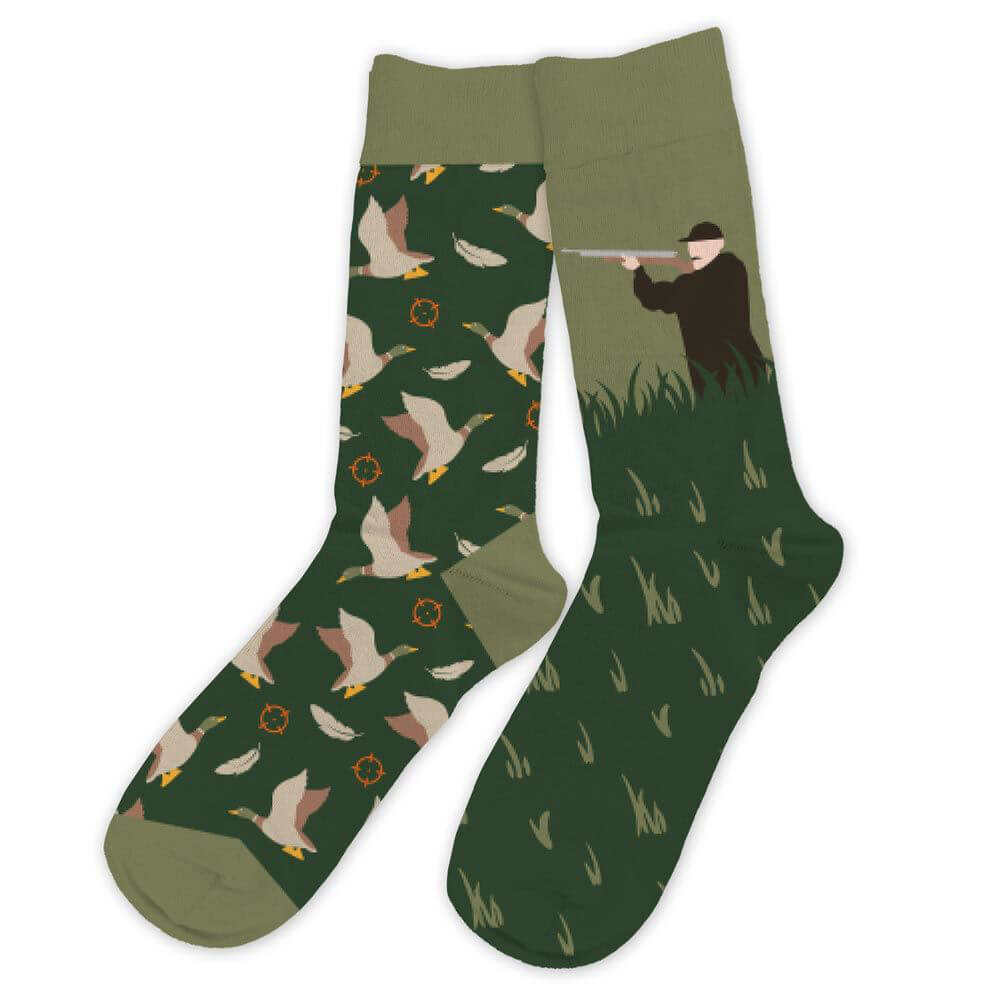 chaussettes fantaisie passion chasse duo