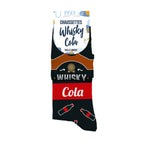 chaussettes fantaisie whisky cola