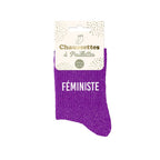chaussettes féministe
