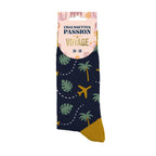 chaussettes femme passion voyage