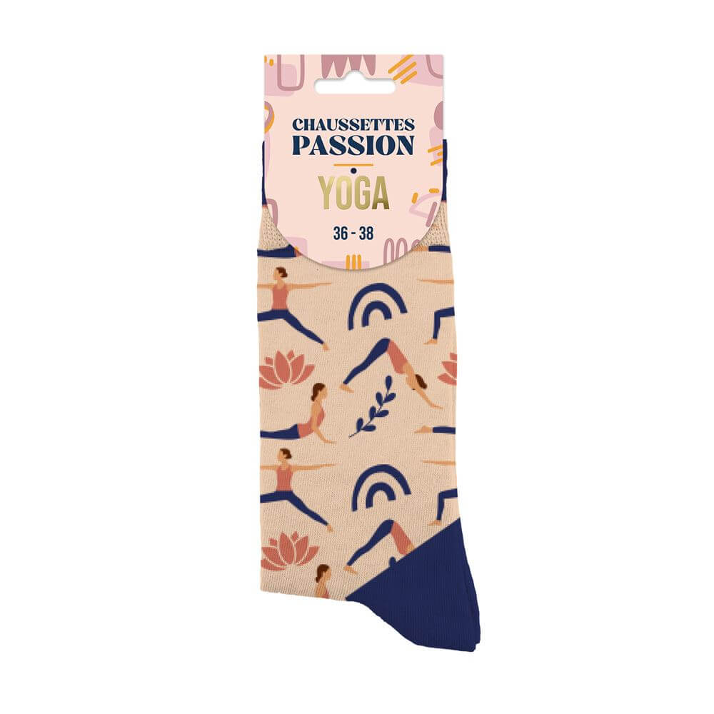 chaussettes femme passion yoga