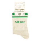 chaussettes gaffeuse à bandes