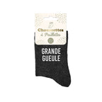 chaussettes grande gueule