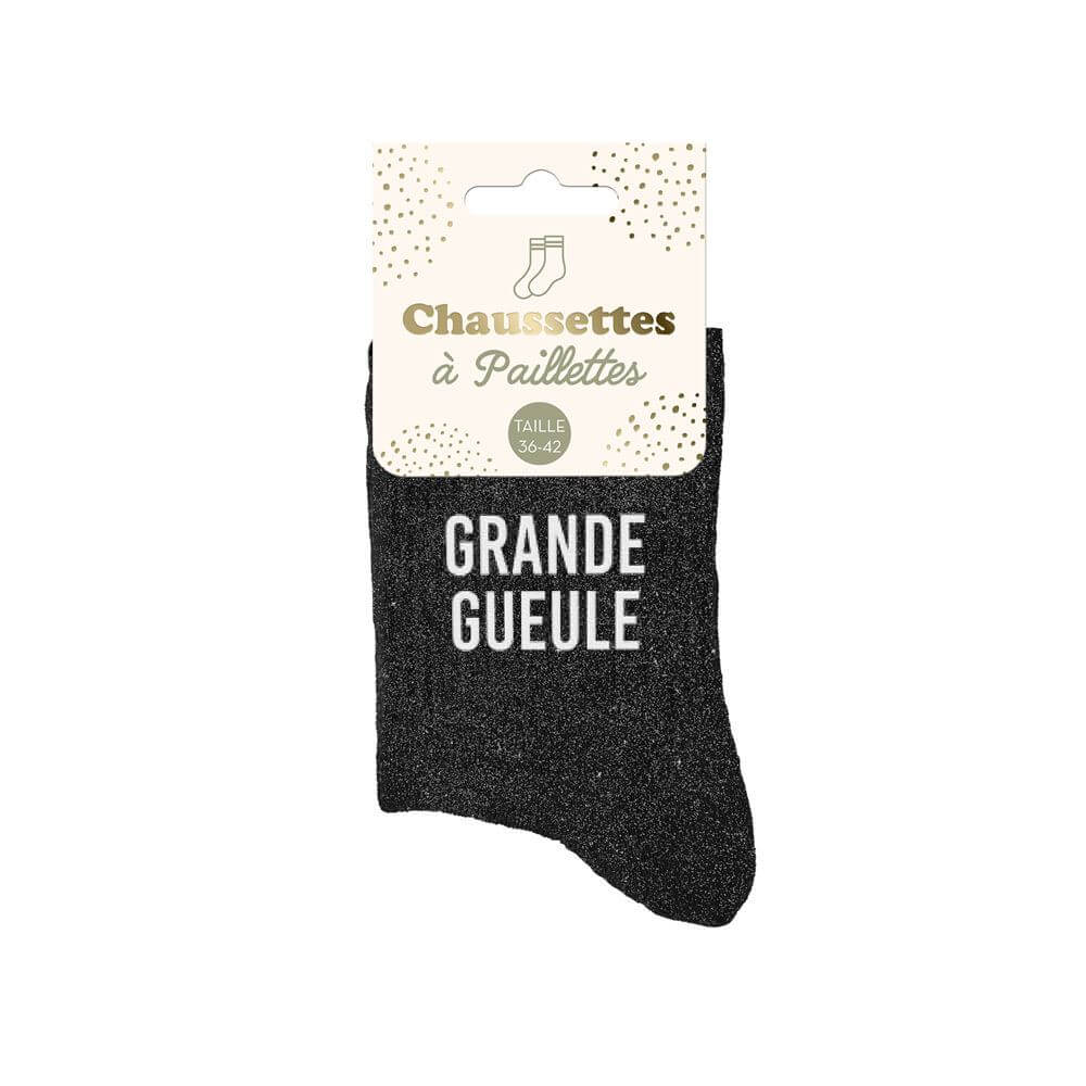 chaussettes grande gueule