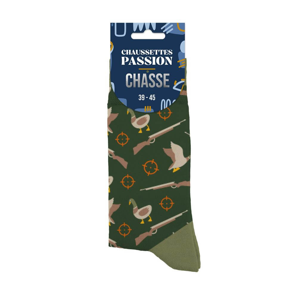 chaussettes homme passion chasse