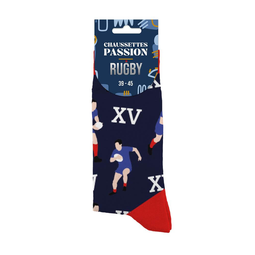 chaussettes homme passion rugby