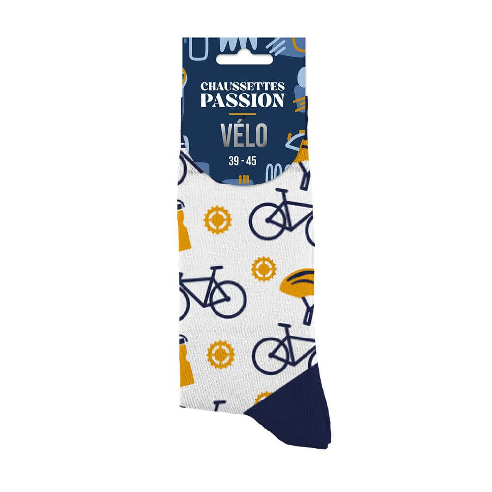 chaussettes homme passion vélo