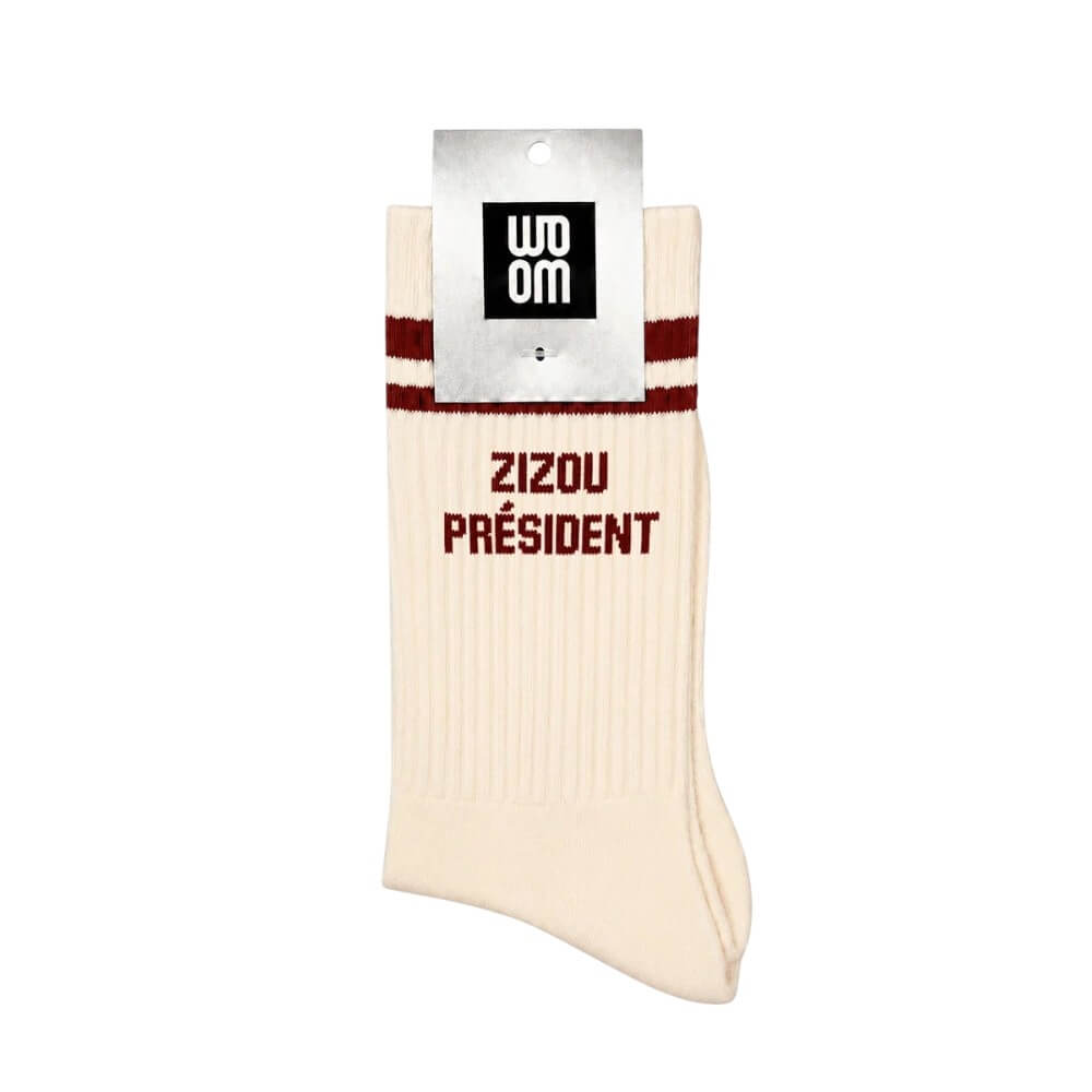 Chaussettes homme Zizou président Woom