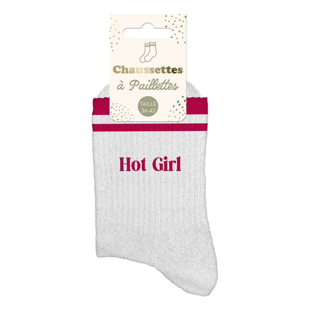 chaussettes Hot Girl à bandes