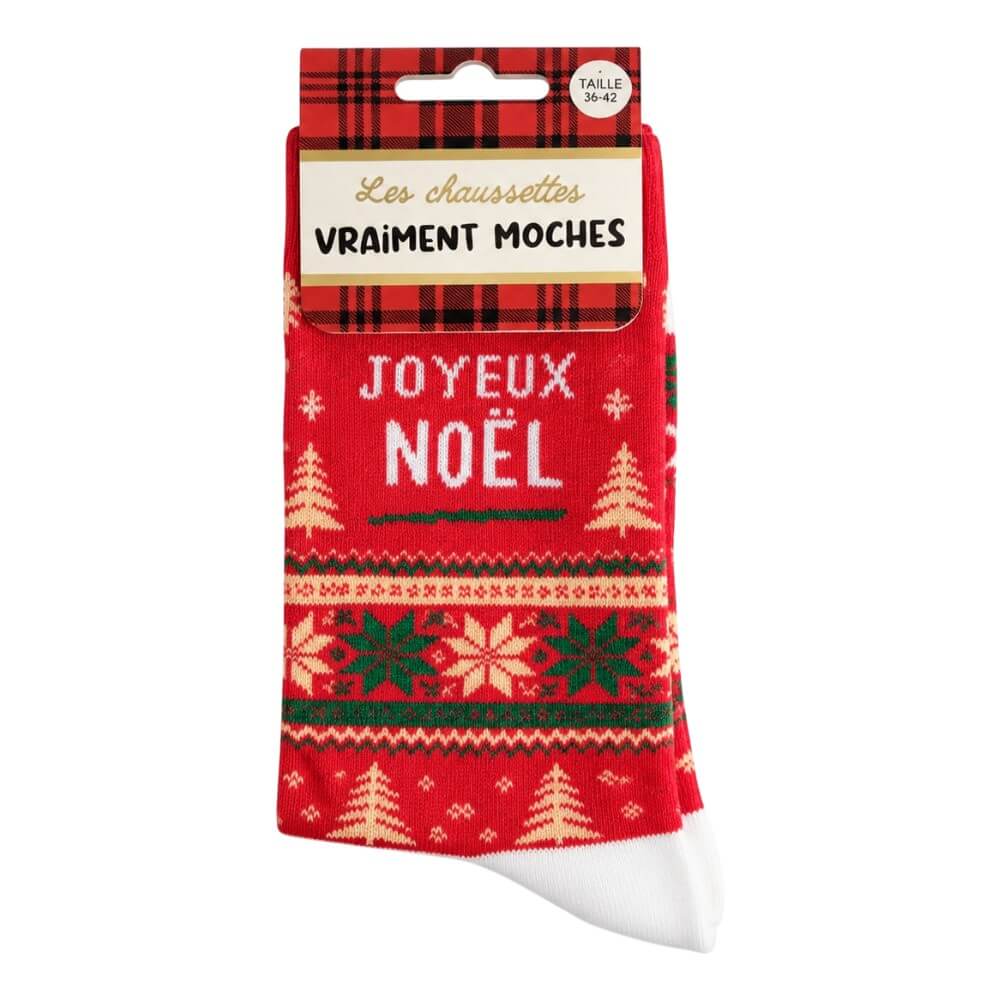Chaussettes Joyeux Noël